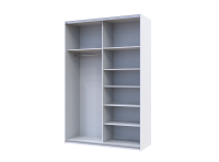 Шкаф купе G-Caiser 2 ДСП / 3 части 160х60х240 Doros